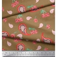 thumbnail image 3 of Soimoi Rayon Fabric Floral & Paisley Print Fabric by Yard 42 Inch Wide, 3 of 3