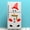 B, variant on SDJMa Christmas Snowman Refrigerator Sticker Set Cute Snowman Fridge Stickers Decoration for Fridge Wall Door Party Supplies Home Decoration