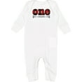 thumbnail image 2 of Inktastic First Birthday Buffalo Plaid Lumberjack Baby Romper Coveralls, 2 of 4