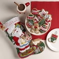 thumbnail image 3 of Bucilla® Gingerbread Santa Felt & Sequin Kit, 3 of 16
