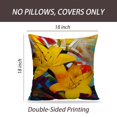 thumbnail image 2 of LALILO Throw Pillow Covers Floral Bouquet Abstraction Modern Oil Cushion Cover 18" x 18", 4105 Pack, 2 of 6