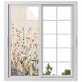 thumbnail image 2 of Vintage Botanical Window Privacy Film, Spring Floral Summer Botanical Rustic Static Cling UV Sun Blocking Tint Film Heat Control Windows Films for Bedroom Bathroom, Window Stickers 29.5"x78.7", 2 of 8