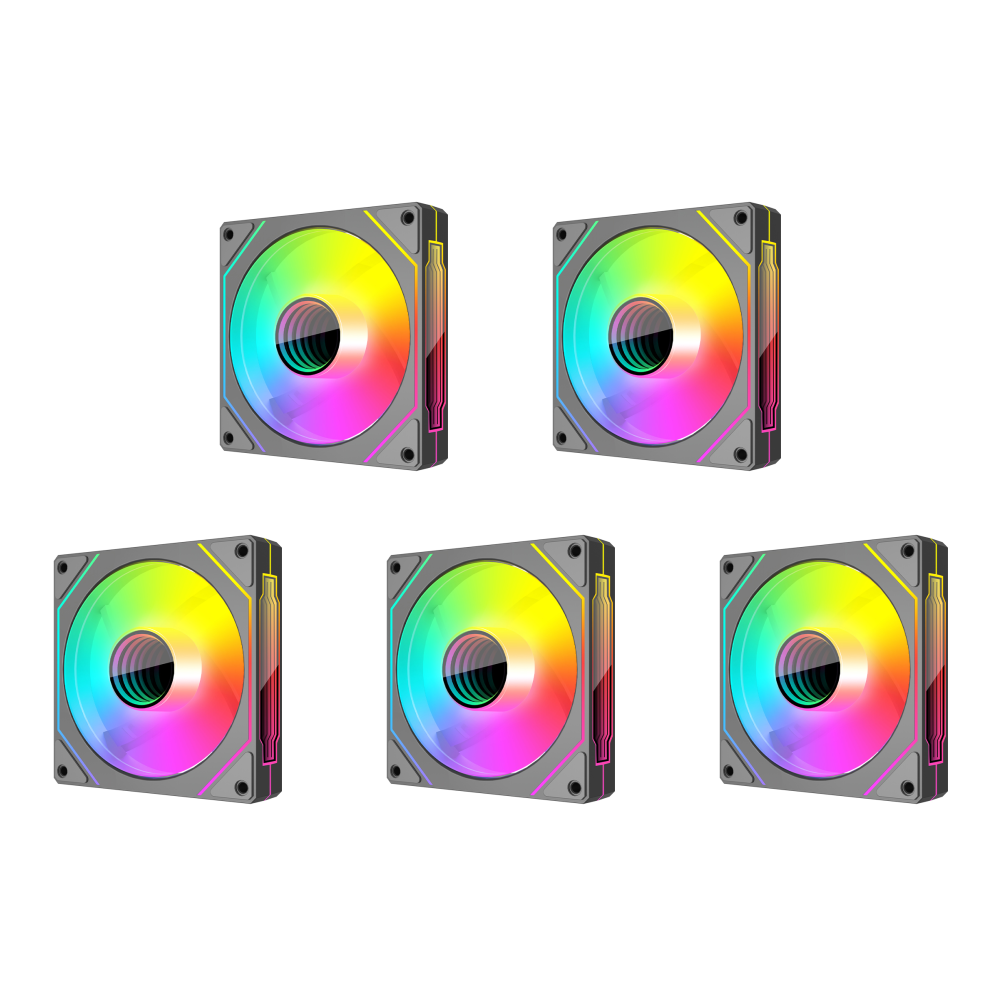 Divisor De Cubo De Ventilador Pwm De 4 Pinos, 1 A 5 Vias