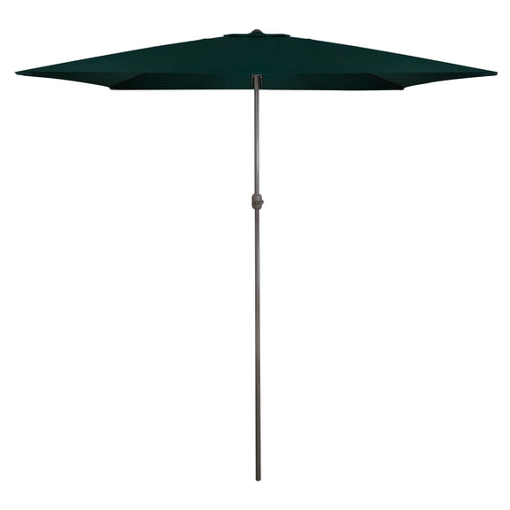 Northlight 10' Octagon Outdoor Patio Market Umbrella with Hand Crank -  Green