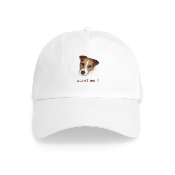 CafePress - Parson Russell Terrier, Jack Cap - Adjustable 100% Brushed Unisex Casual Cotton Baseball Cap, Beige, 1