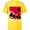 Yellow, variant on Disney Racing 8th Birthday 8 Years Old Mickey Mouse Race Car - Short Sleeve T-Shirt for Kids - Customized-White