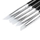 thumbnail image 3 of Juego de pinceles para decoración de uñas Soidarity color negro 5 piezas, 3 of 6