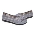 thumbnail image 4 of ibiyuan Orthopedic Shoes for Women Closures Arch Support Walking Shoes for Women Mesh Knitted Platform Non- Casual Sneakers for Women Lightweight Hands Free Mary Jane Flats Walking Tennis Shoes, 4 of 5