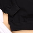 thumbnail image 3 of 2 uds. Ropa para bebés recién nacidos, camisetas negras, conjunto de pantalones y mals, trajes Zulema ropa de recién nacido, 3 of 7