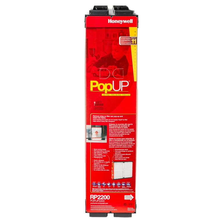 Honeywell POPUP2200 20 x 25 x 6 inches MERV 11 Replacement Filter for Aprilaire Space Gard