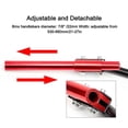 thumbnail image 4 of Universal Motorcycle Handlebars 7/8' 22mm Adjustable Detachable Handle Bar Steering Hangers for Race Bobber Motocross Dirt Pit Bike ATV Ebike, 4 of 5