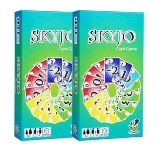 2PCS Card Game for SKYJO ACTION, The Exciting Card Games for Kids