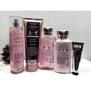 Bath & Body Works A Thousand Wishes Gift Set (Body Shower Gel 10 fl oz, Body Lotion 8 fl oz, Body Cream 8 oz, Fragrance Mist 8 fl oz and Hand Cream 1 fl oz)
