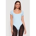 thumbnail image 2 of Women's Scoop Neck Short Sleeve Bodysuit, 2 of 4