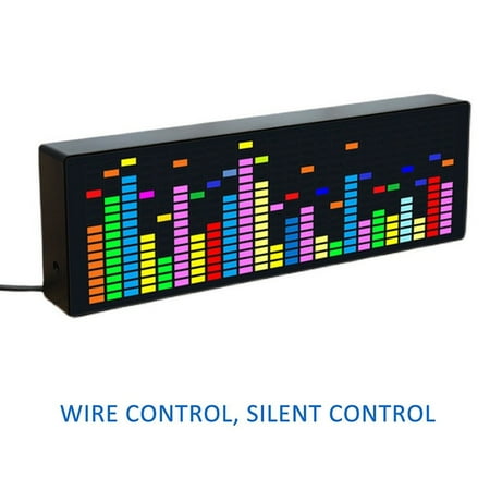 

BCLONG Music Spectrum Indicator VU Meter RGB Audio Level Display Amp lifier Board