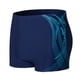 thumbnail image 2 of Augper Men Casual Line Print High Stretch Swim High Elasticity and Softness Shorts Swimming Pants, 2 of 3
