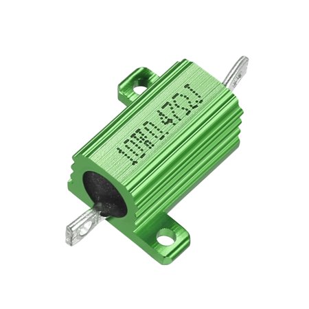 Aluminum Case Resistor 10W 0.47 Ohm Green Wirewound for Rod Post 10W0.47RJ