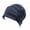 Navy Blue, variant on Women Soft Comfy Beanie Flower Design Keep Warm Breathable Hat Sleep Caps Daily Wear