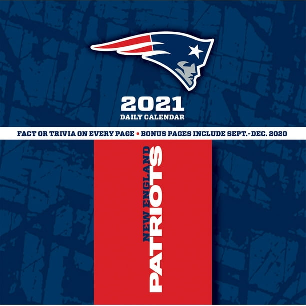 New England Patriots 2021 Box Calendar Other Walmart Com Walmart Com