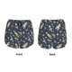 thumbnail image 3 of Balery Space Cars Pantalones cortos deportivos para mujer con forro y dos bolsillos, elásticos, para entrenamiento, gimnasio, yoga-XX-Large, 3 of 7