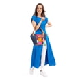 thumbnail image 4 of Bolso de dama AngeLozano Diana tipo Tote de Mezclilla con Telar Flores, 4 of 5