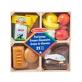 thumbnail image 1 of Set de madera Melissa And Doug Spin Master Grupos De Alimentos Paquete De 4, 1 of 4