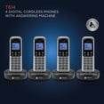 thumbnail image 5 of Sistema de teléfono inalámbrico Motorola Voice T614 con 4 auriculares, 5 of 5