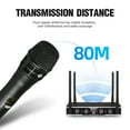 thumbnail image 4 of D Debra Audio Wireless Microphone System Pro DU4004 UHF 4 * 16 Adjustable Channel Wireless Handheld Lavalier Headset Mics, Ideal for Meeting Church Speech Party (2 Handheld & 2 Bodypack), 4 of 10