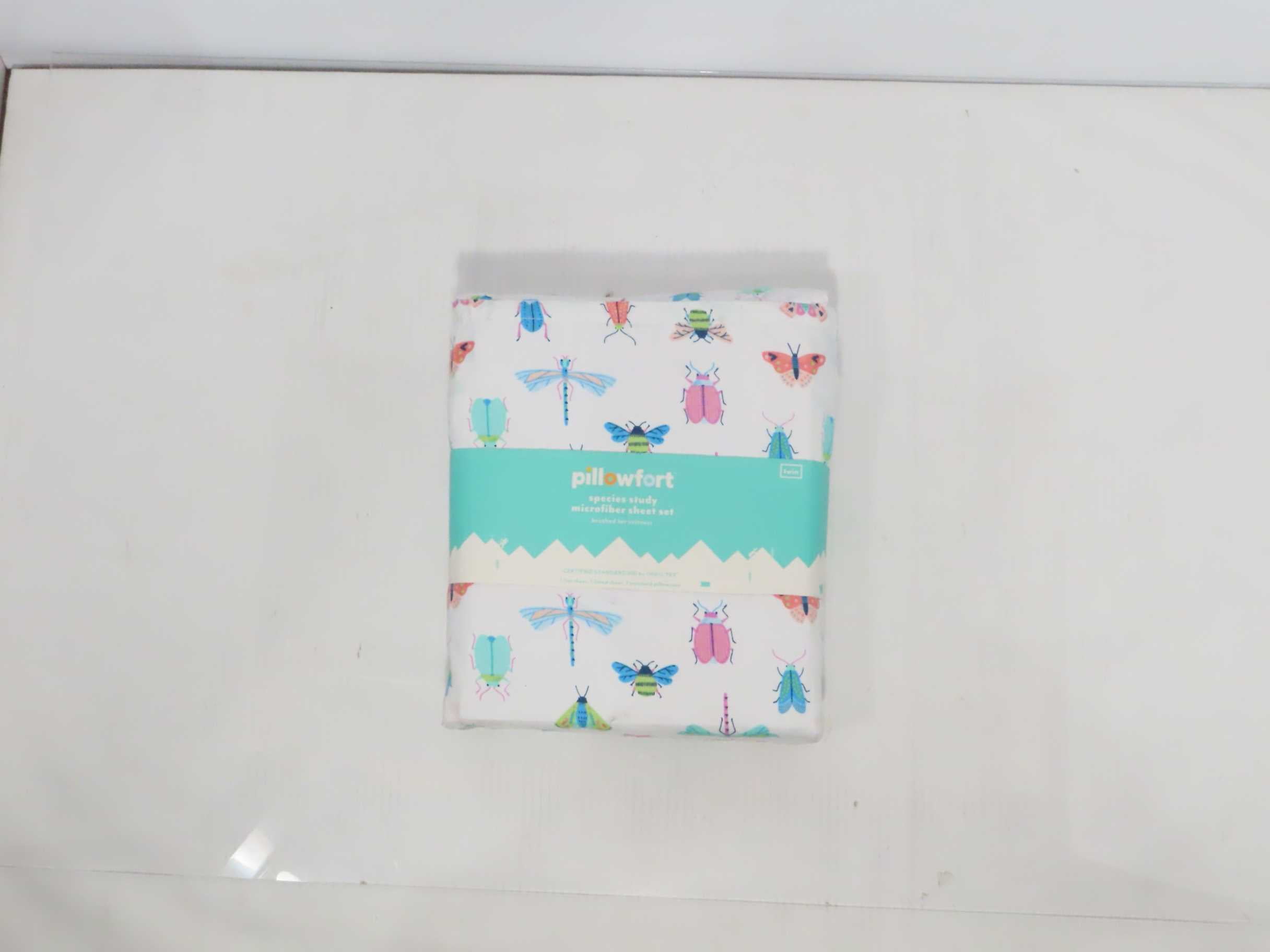 3pc Twin Species Study Microfiber Sheet Set Pillowfort