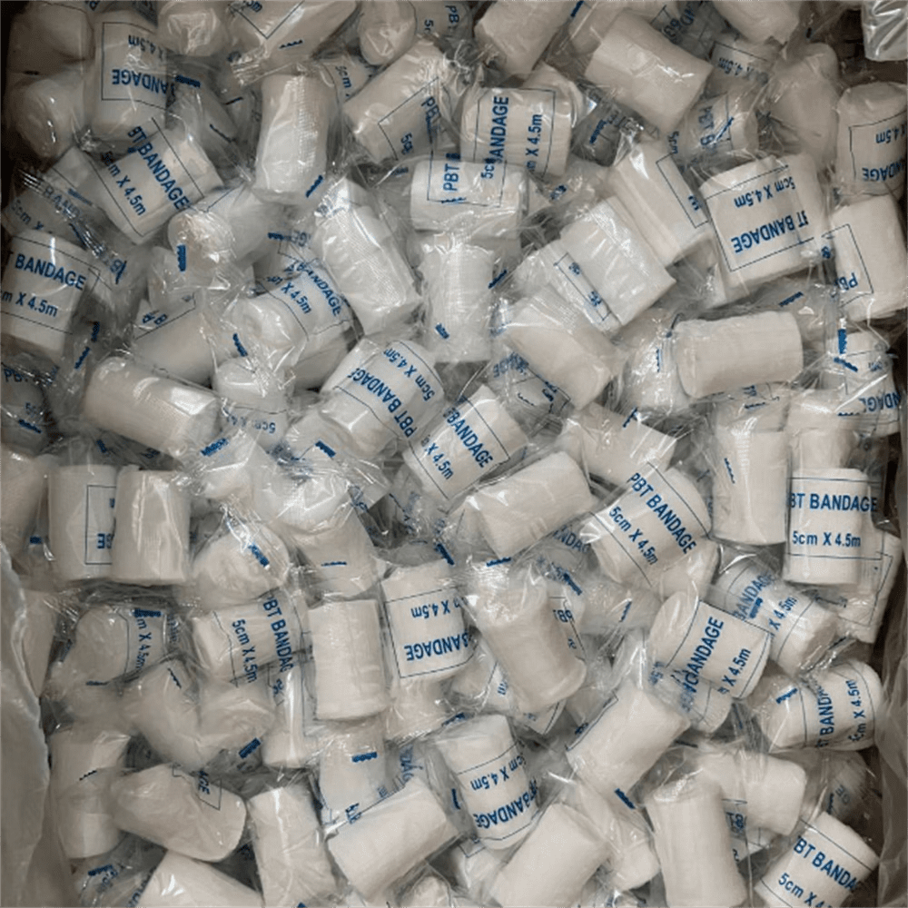 ZOUYUE Conforming Stretch Gauze Bandages 48 Rolls 4' x 2.6 Yards, Wound Care Rolled Dressing Wrap, Medical Non-Adherent Mesh Bandages