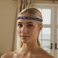thumbnail image 6 of Unique Bargains 1 Pc Perspiration-Wicking Headband for Yoga Blue, 6 of 6