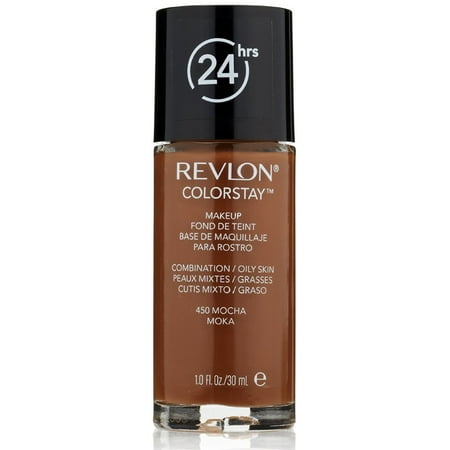 2 Pack - Revlon Colorstay for Combo/Oily Skin Makeup, Mocha [450], 1