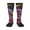 2 Black-1, variant on Neon Gothic Skull Moon Knee Socks, High Socks Long Stretchy Sock Women Knee High Stocking, Long Socks for Women