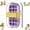 Purple, variant on 2026 Upgrade 2 in 1 Ice Cube Bottle with Straw,Cup With Built-In Ic-e Tra-y,Portable Reusable Silicone Zero Touch Ice Cube Tray Water Bottle With Lid And Bin,Press to ReleaseIceTray for Coffee Juice