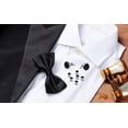 thumbnail image 4 of Juego de gemelos y tachuelas para camisas de esmoquin Boda de negocios $ Juego de gemelos y tachuelas Formal Negro Plata Padrinos de boda Novio Regalo de boda Gemelos $ Gemelos y tachuelas para hombre, 4 of 7