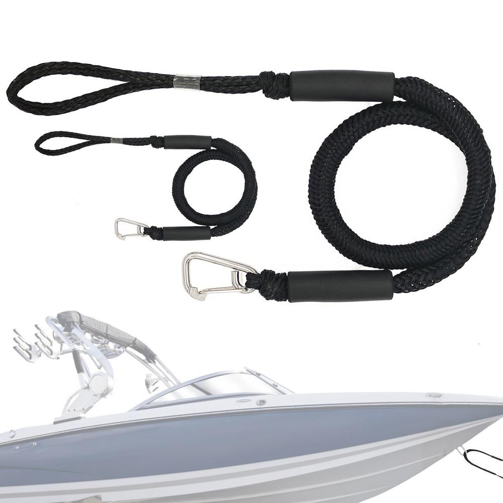 Tohuu Boats Ropes for Docking Stretchable Yacht Docking Line Portable
