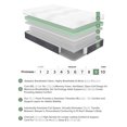 thumbnail image 6 of 12" Twin Mattress With Tea Gel Foam And Pocket Coils For A Blissful Evening Gel- Memory Nourishing Sleep, 6 of 6