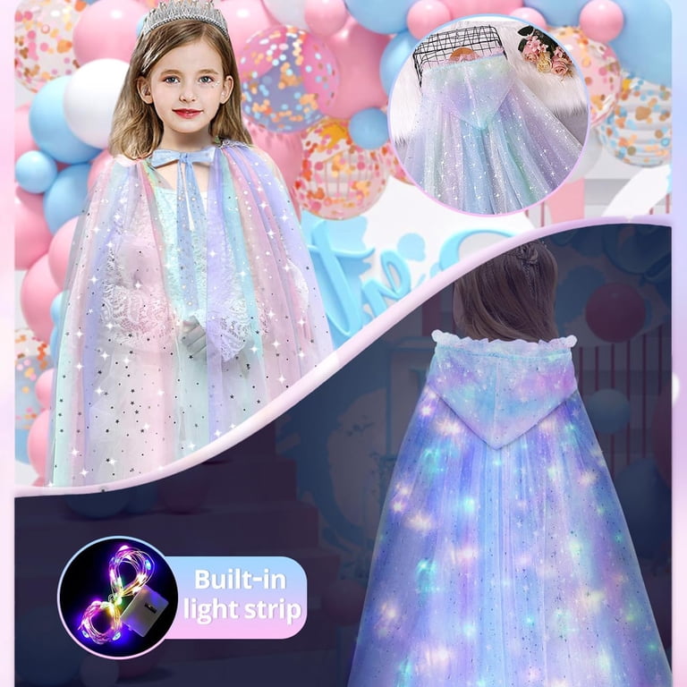 open lace back dress Girls Princess play Dresses & Crowns & Jewelry Kids pretend play