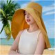 thumbnail image 5 of Sombrero de pescador de verano con protección solar integrada para hombros y cuello, sombrero de gran tamaño para ciclismo, sombrero para el sol, 5 of 5