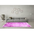 thumbnail image 3 of Ahgly Company Indoor Round Oriental Pink Industrial Area Rugs, 6' Round, 3 of 4