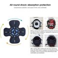 thumbnail image 4 of HUGFEGWE Motorcycle Universal Helmet Padding Set, 360° Head Protection 3D Air Pocket Shock Absorption Helmet Pad Riding Accessory (A) CJB91-46215, 4 of 9