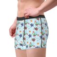 thumbnail image 2 of Uemuo Turtle Pattern Men's Boxer Briefs,Trunk Anti-Chafing,Comfortable, Durable, and Stylish Underwear-X-Large, 2 of 9