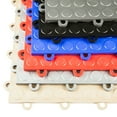 FlooringInc Nitro Garage Floor Tiles, Coin Pattern, Interlocking