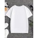 thumbnail image 2 of Girls' Short-Sleeve T-Shirt for Summer, Featuring a Trendy And Cute Banana Cat Print, Perfect for Casual Wear. This Stylish And Comfortable Outfit Is Ideal for Outdoor Activities And Makes a Great Gi, 2 of 6