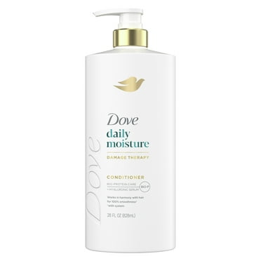 Dove Daily Moisture Conditioner for Smoothness, with Hyaluronic Acid, 28 oz