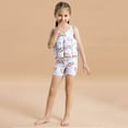 thumbnail image 3 of IDOPIP Kids Girls Floatation Swimsuit with Adjustable Buoyancy Baby Float Bathing Suit Swimwear, 3 of 8