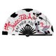 thumbnail image 1 of Fan Rave Wearhouse portátil, reflectante UV, de bambú, plegable, 1 of 6