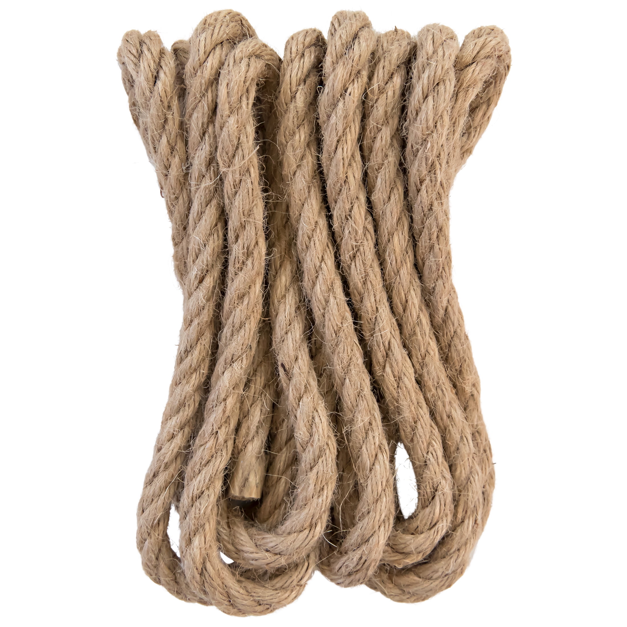 Simplicity Natural 3/8" Jute Twist Rope Trim, 3 Yards