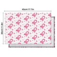 thumbnail image 5 of Pink Breast Cancer Summer Placemats Table Placemats Set Of 6-Linen Kitchen Washable Placemats Table Mats 11.8"x17.7" Non-Slip Heat Resistant, 5 of 5