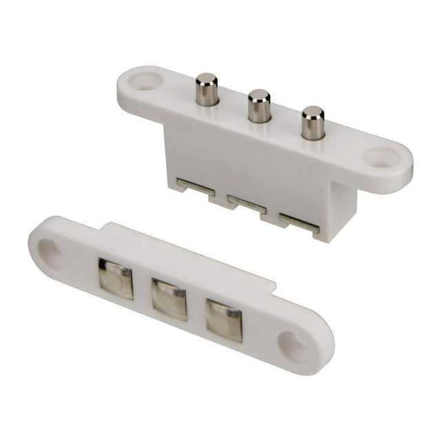 BELOVING Access Control Tappet Contacts Convenient Doors Access Electrical Connectors White 3 Terminals